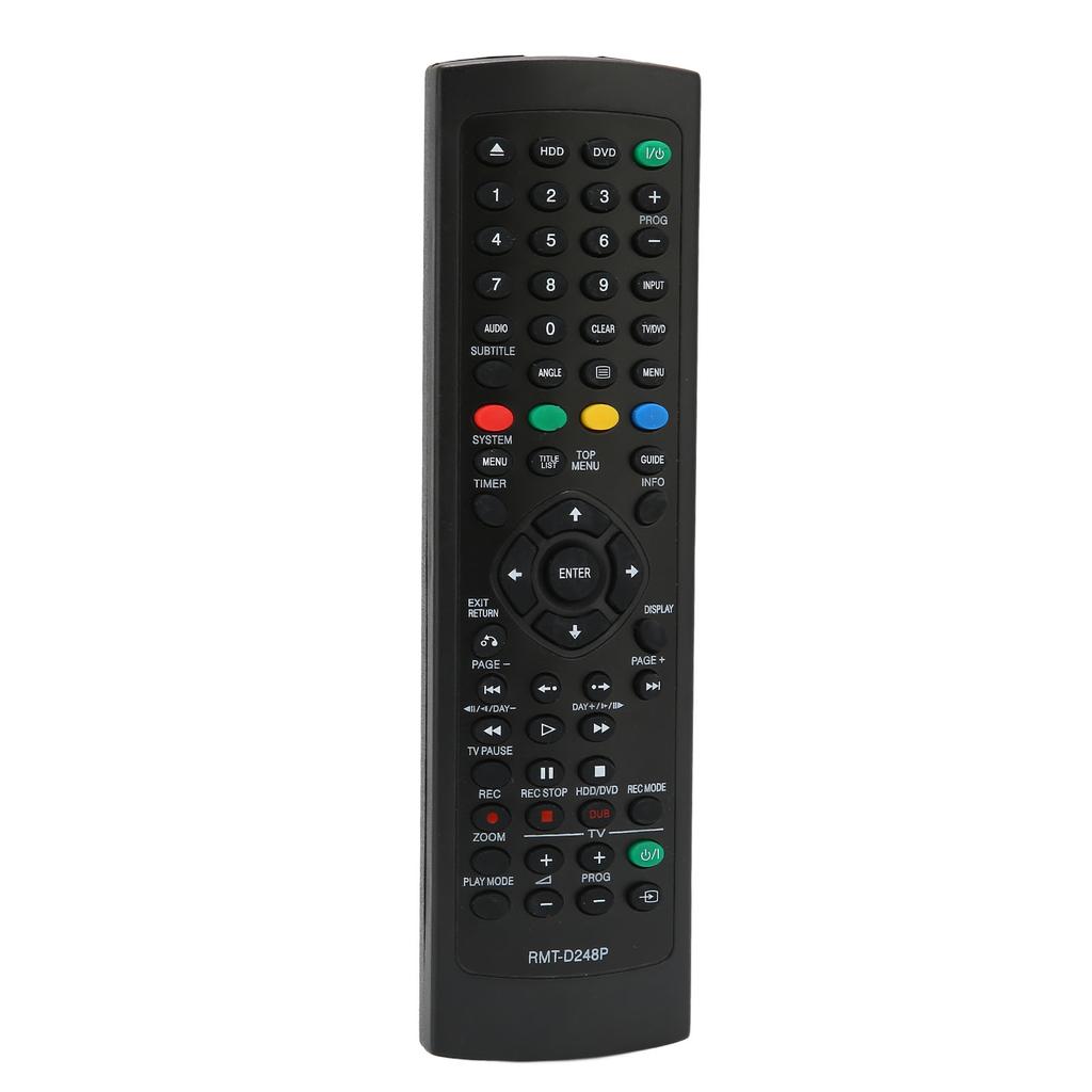 Remote Control Multi Functional Replacement DVD HDD Recorder Remote for RMTD248P