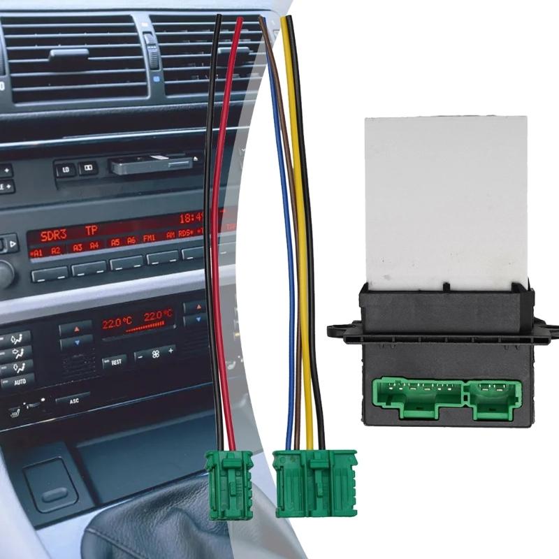 Universal Automotive HVAC Blower Resistor for Cars Quick Installation Design Optimized Electrical Conductivity 657165WM