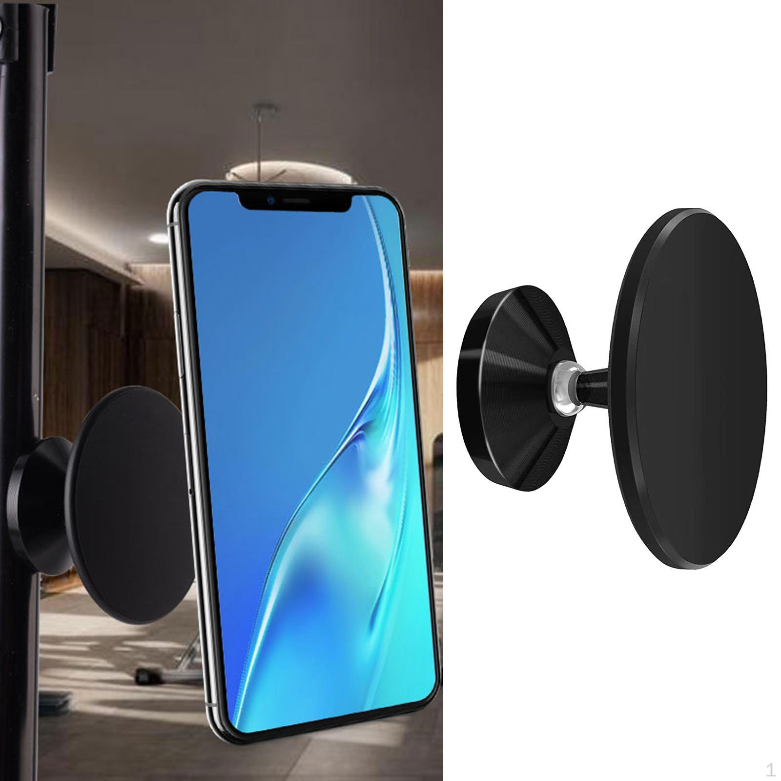 

Держатель телефона для автомобиля, вращение на 360°, двухсторонний магнит, видеотренировка в тренажерном зале чёрный