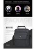 Swiss Army Knife Men's Oxford Shoulder Bag: Vertical Crossbody & Handbag for Business Commute