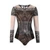 Russian Long Sleeve Sunscreen Swimsuit Women's Swimsuit Bikini