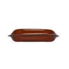 Tory Burch Robinson Magnetic Closure Leather Underarm Bag Crescent Tote Shoulder Bag Women Bags Brown 154729-223