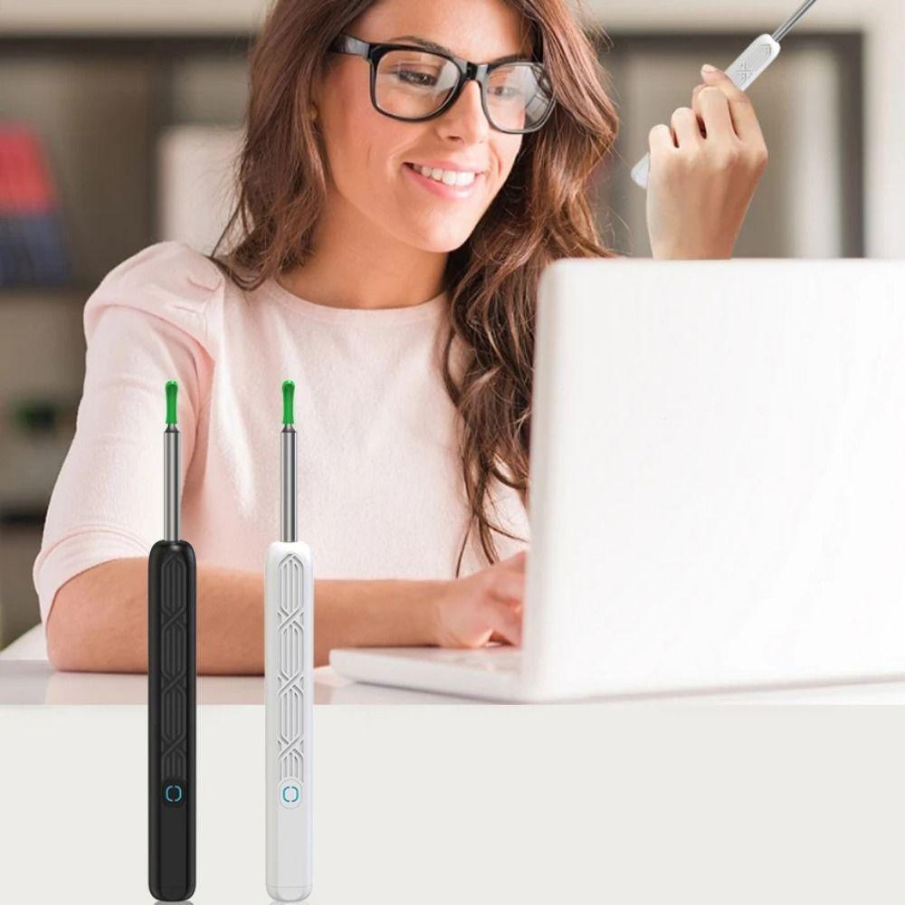 HD Camera Ear Cleaner Full Set Smart Wireless Otoscope Ear Wax Removal Tools  Teeth Inspection