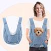 Soft Dog Carrier Cat Backpack Extra Large Capacity Pet Chest Bag Dog and Cat Outdoor Bag Waterproof and Wind Resistant Portable