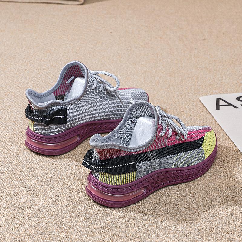 2025 nouvelles chaussures décontractées en maille pour femmes printemps et été chaussures simples haut de gamme à semelle souple pour femmes chaussures de sport de course respirantes