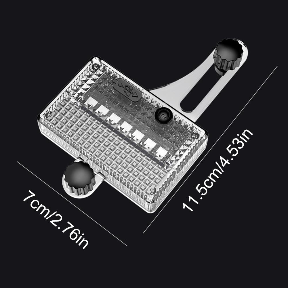 1-5Pcs Bike Wheel Light Solar/USB Rechargeable Bicycle Spoke Light Waterproof Smart Sensing Bike Warning Light Bicycle Accessory