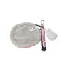 Jack Bunny Golf Tee Holder and Ball Cleaner Towel with Carabiner Clip, Unisex Golf Accessories, Pink