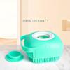 Pet Bath Brush Shampoo Massage Brush Soft Silicone Puppy Cat Comb Pet Dog Cleaning Brush for Dog Cat Shower Grooming Tool