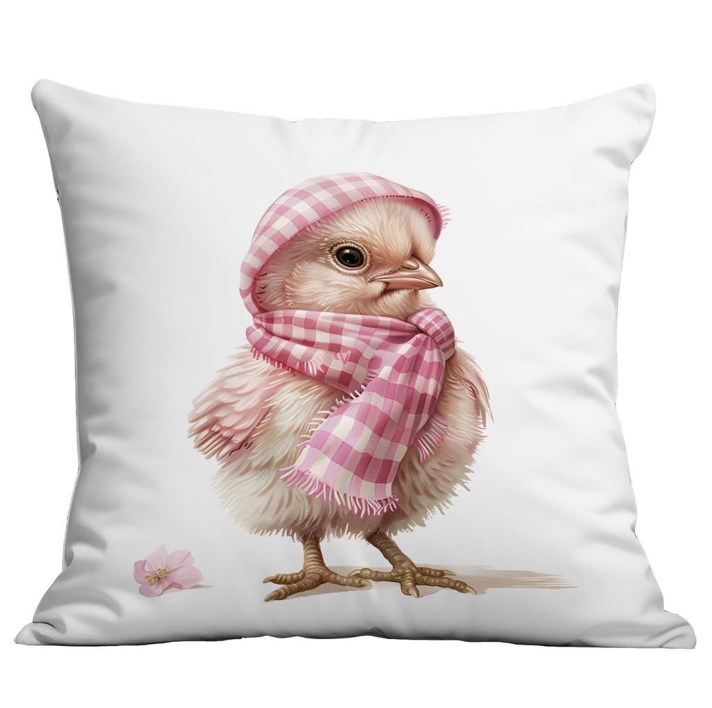 New Retro Pink Spring Farmhouse Pillowcase Home Living Room Sofa Cushion Pillowcase