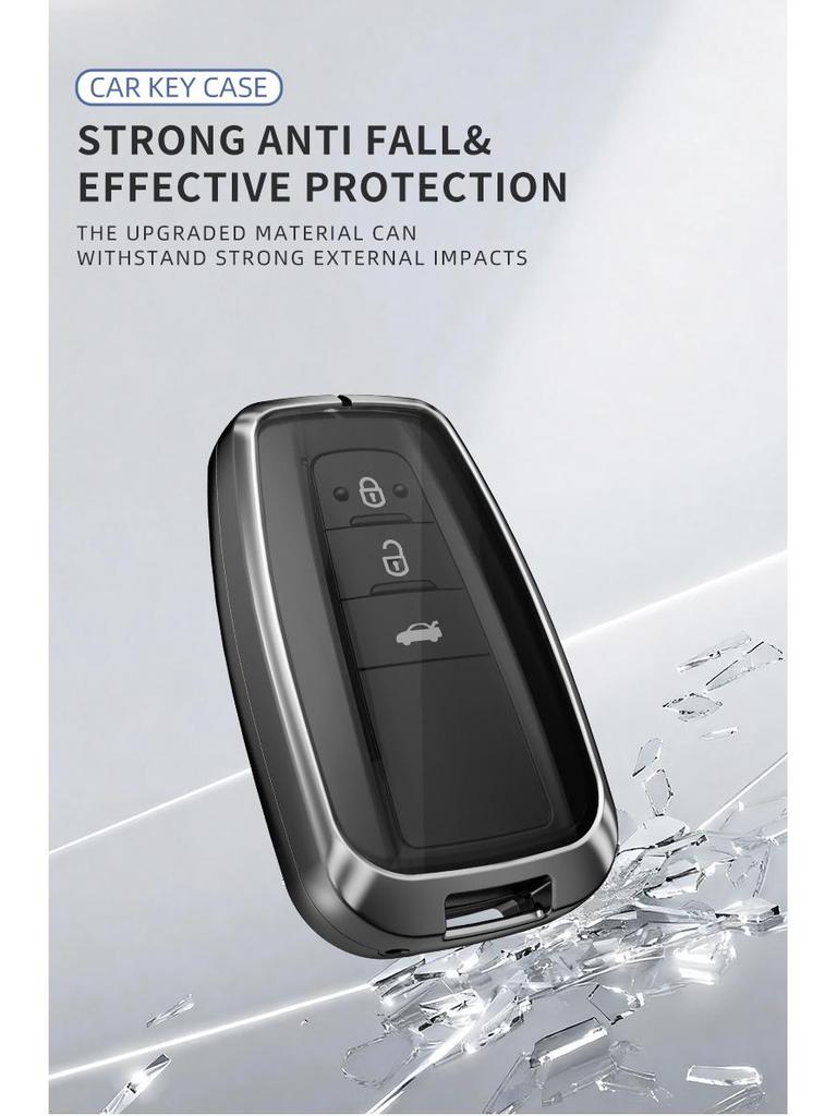 Toyota Car Key Case: Corolla, Camry, Levin, Fenglanda, Rongfang, RAV4 Transparent Cover