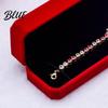 Jewelry Organizer Box Velvet Necklace Gift Storage Dust-Proof Small Handicraft