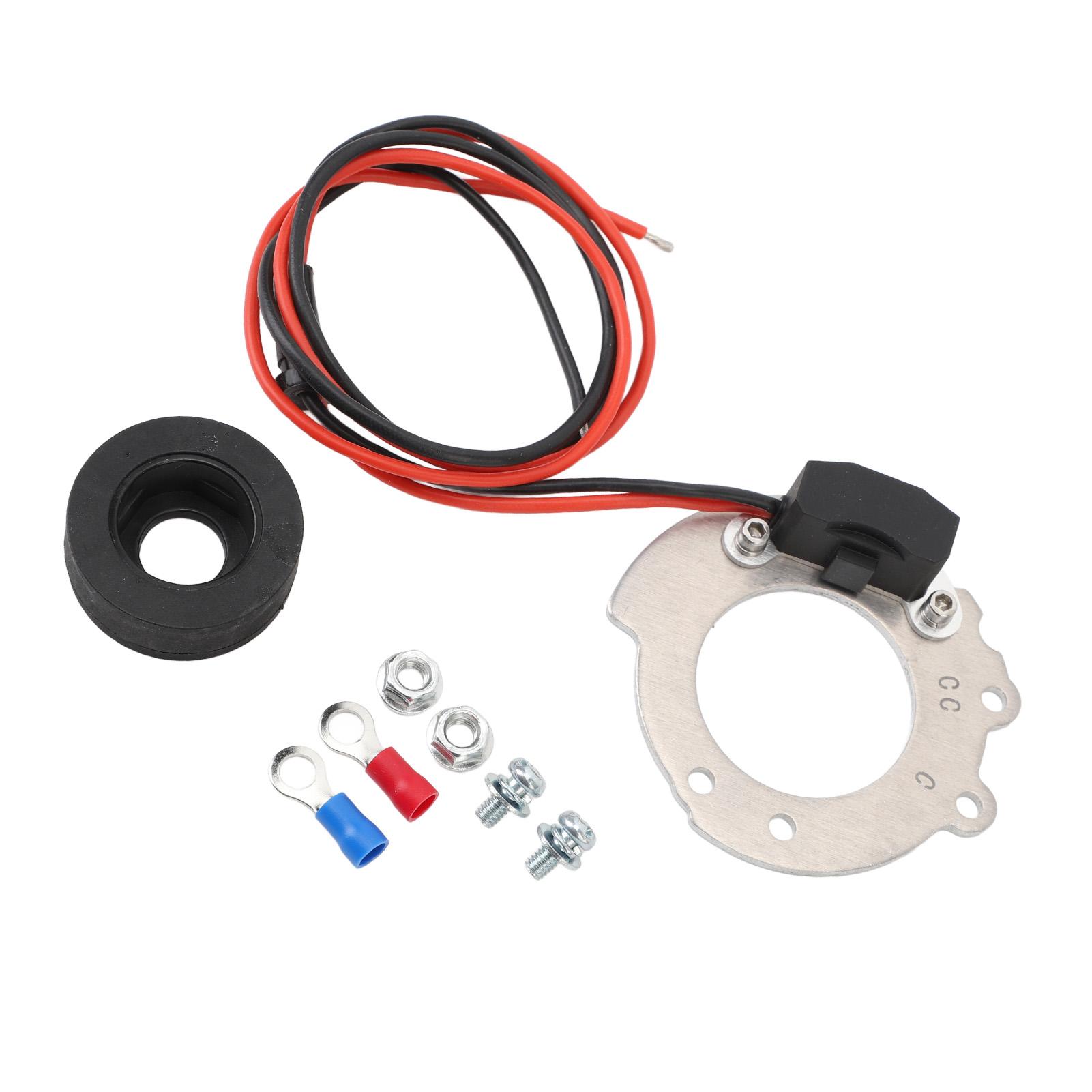 12V Electronic Ignition Conversion Kit 1244A Ignitor Conversion Kit for 4 Cylinder 2N 9N 8N Tractors 500‑800 Series V4