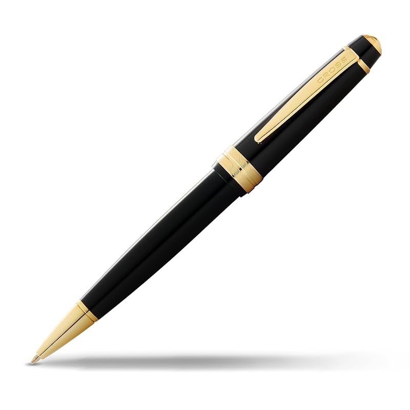 

Cross bailey light black gold plate ballpoint pen NAT0742-9