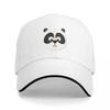 Simple Panda Too Baseball Cap Mountaineering Beach Bag Luxury Hat Unisex Hats Womens