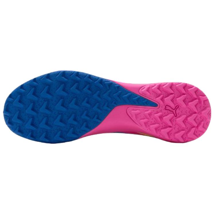 Puma Ultra Match Energy TT Versatile Comfortable Soccer Shoes Men Soccer Shoes Pink Blue Yellow 107544-01
