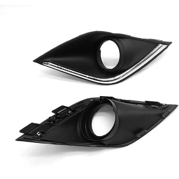 Fog Light Cover Letf Right Front Bumper Fog Light Cover Fit for Mitsubishi Outlander 2016 2017 2018 2019 2020 2021 Car Accessories Fog Lamp Shell