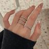 Real Moissanite Diamond Stackable Rings for Women   CopperPlated 18K Gold Half Eternity Wedding Band Jewelry Houtros