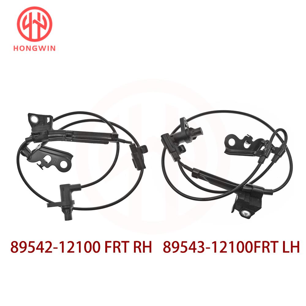 

Front Left Right ABS Wheel Speed Sensor 89542-12100 / 89543-12100 For Toyota Corolla 2009 2010 2011 2012 2013 1.8L 2.4L L4 Sedan SET