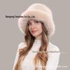 Women's Fluffy Faux Fur Winter Bucket Hat with Ear Protection - European American Fashion