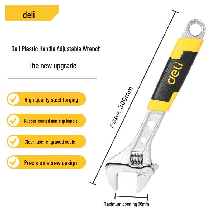 Deli Adjustable Wrench