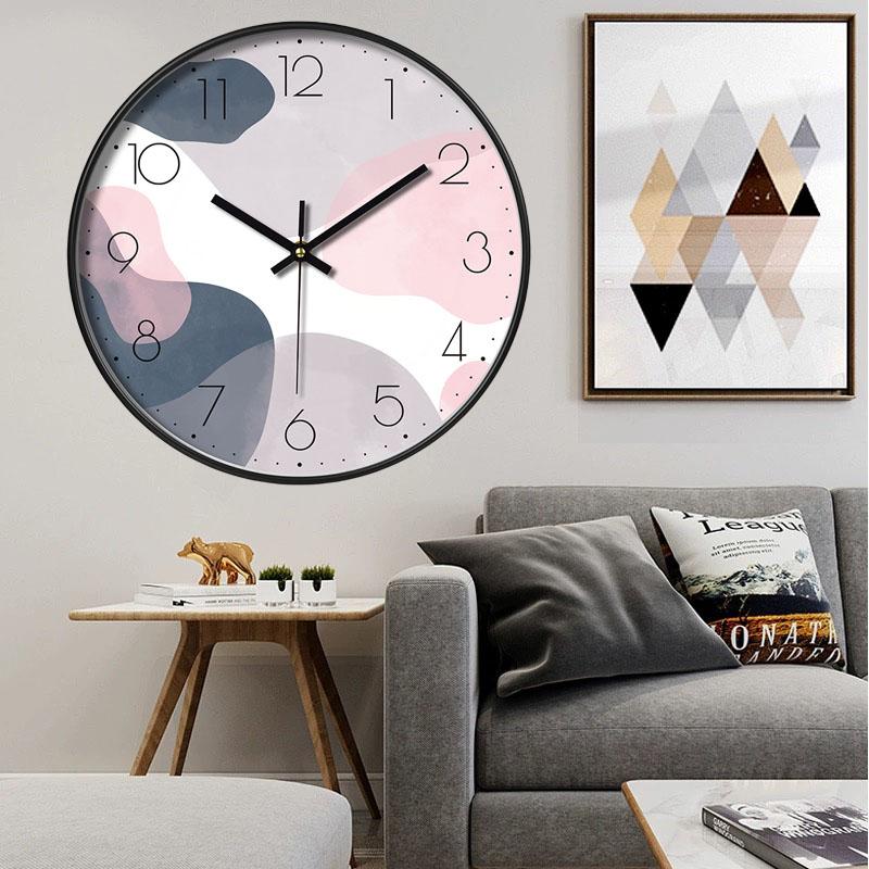Simple Luxury Creative Modern Light Wall Clock Home Living Room Fashion Decoration Simple  Art Atmosphere Bedroom