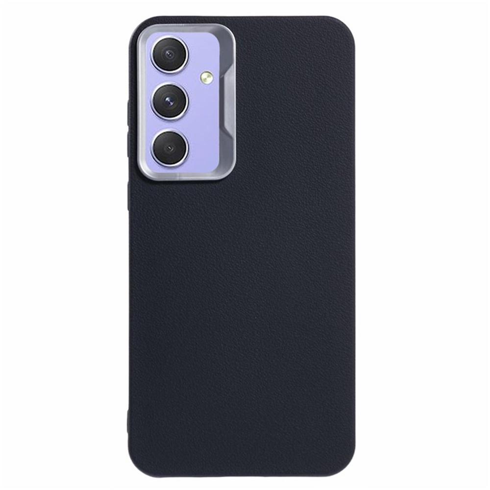 

For Samsung Galaxy A36 5G Case Leather Textured TPU Shockproof Phone Cover Black