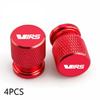 AHUQ1 For Skoda VIRS Octavia Kamiq Kodiaq Karoq RS Superb Fabia Rapid Car Wheel Tire Valve Caps Tyre Stem Covers Airdust Waterproof
