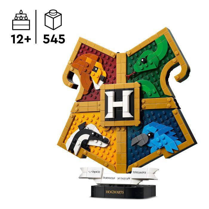 LEGO Harry Potter 76462 Le Blason des Maisons de Poudlard - Jeu de Construction des 12 ans