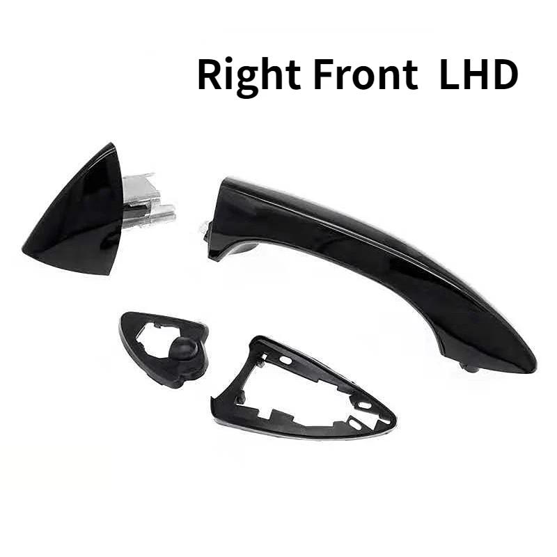 LHD Car Exterior Door Handles Car Left Side Door Handle Outer Outside For BMW X5 E53 2000-2006 ABS Car Accessories