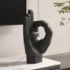 Abstract Hand Sculpture Modern Gesture Statue Decorative Highlight Finger for