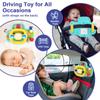 Baby Electric Steering Wheel for Car Seats and Stroller Simulate Driving Vocal Toys Educational Toys for 0-36 Months Toddlers