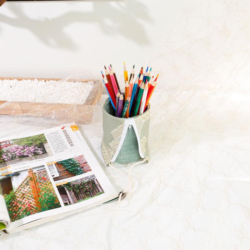 

Stylish Japanese Fabric Vertical Pencil Case - Forest Literary Design, High Aesthetic Value, Portable Pencil Holder зелений