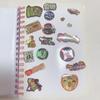 Used Sticker Book Heisei Retro Plump Glitter Shakashaka Transparent Doumori Lolita