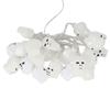 3 Meters 20pcs LED String Lights Halloween Props Skull Pattern Party Decoration Light