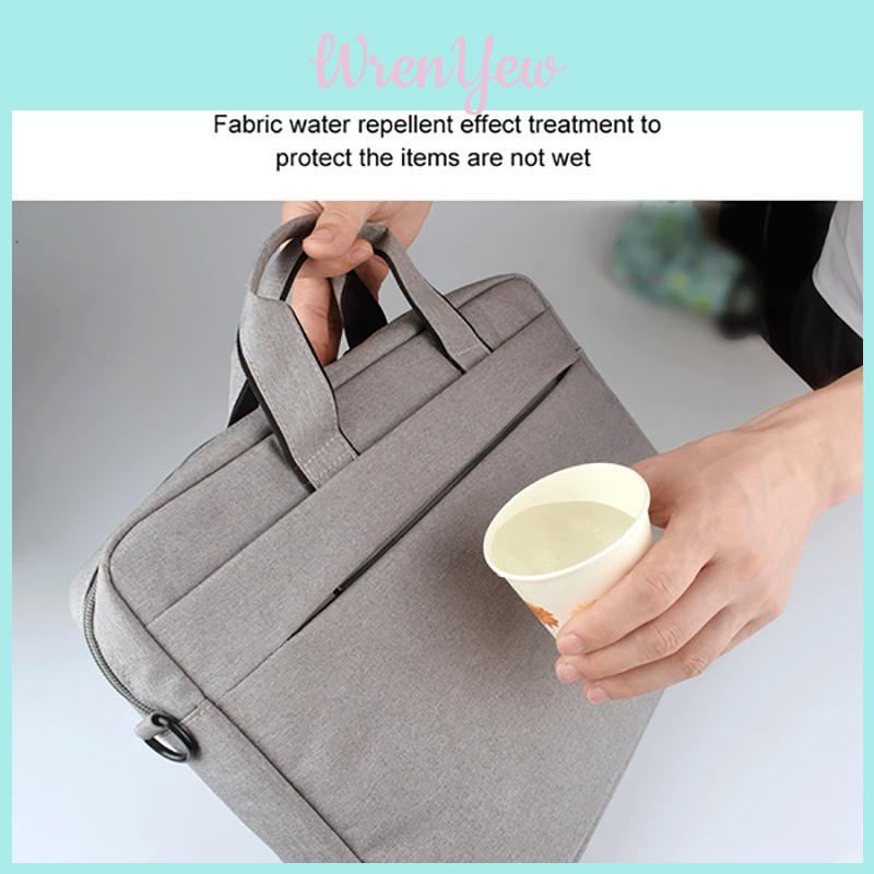 Fashion Light Laptop Bag With Single Shoulder Strap In Premium Anti-scratch Oxford Material