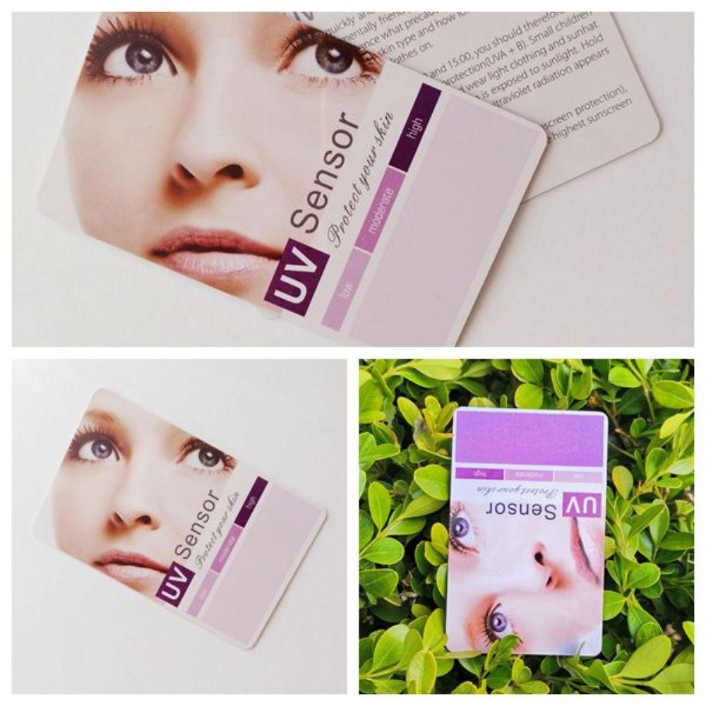 

Reusable UVB Test Card Easy to Use UV Sensor Card New UV Test Card For Outdoor Camping
