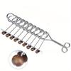 Nine Link Complete Set of Stress Relieving Luban High Difficulty Puzzle Brain Burning Second Level Leisure Toys Intelligence.