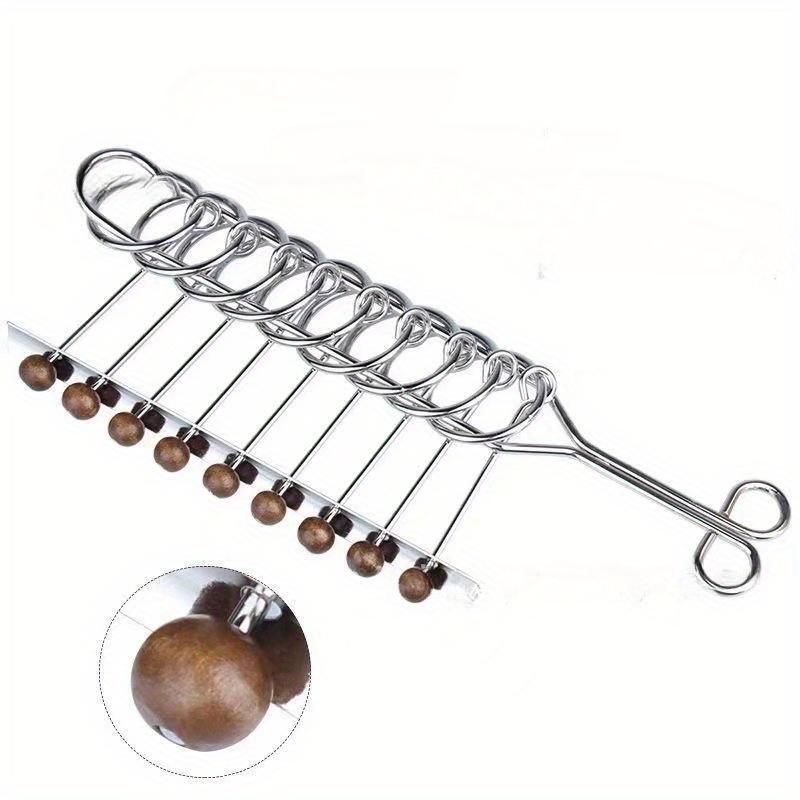 Nine Link Complete Set of Stress Relieving Luban High Difficulty Puzzle Brain Burning Second Level Leisure Toys Intelligence.