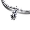 Verplaatsbare Teddybeer Bedel voor Sieraden Maken DIY Kerstcadeau Past Armband Ketting Hanger Kralen Nieuw