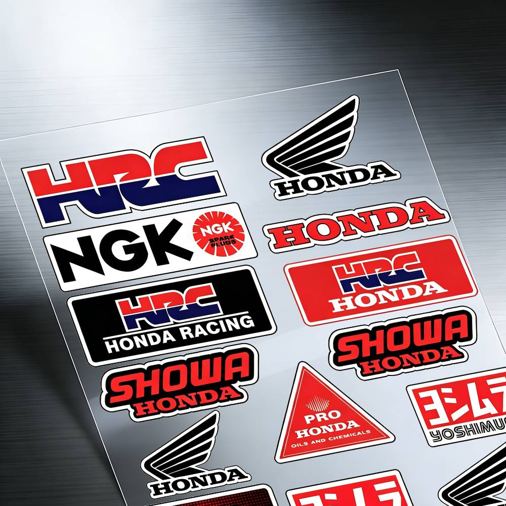 Laser For Honda Reflective Motorcycle Stickers, 3M Safety Warning At Night In The Dark Scooter Helmets VF7
