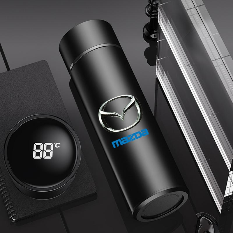 Intelligente Isolierbecher Thermos-Vakuumflasche Edelstahl-Vakuumkessel für Mazda 3 bk bl 323 Axela Atenza CX-3 CX-4 CX5