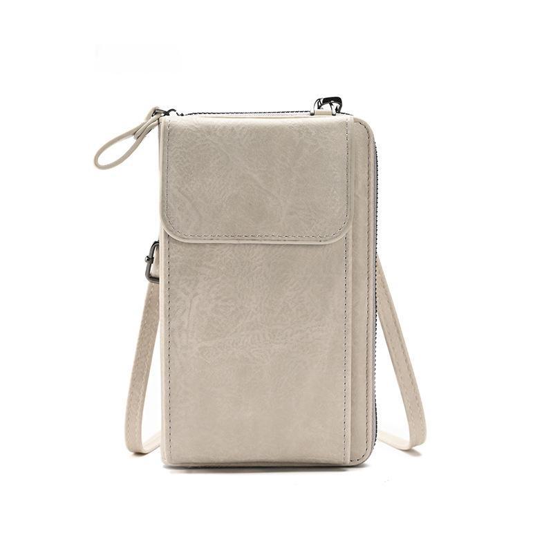 2026 Spring Women's Korean-Style Multi-Function Wallet Shoulder Messenger Bag