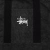New Stussy Canvas Extra Large Tote Bag Washed Black 134253