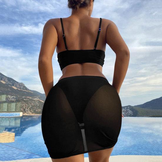 Chic Bathing Suit Underwire Comfy Gathering Summer Woemn Beach Wear