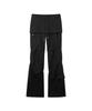Lense Bootcut Skirt Pants Black