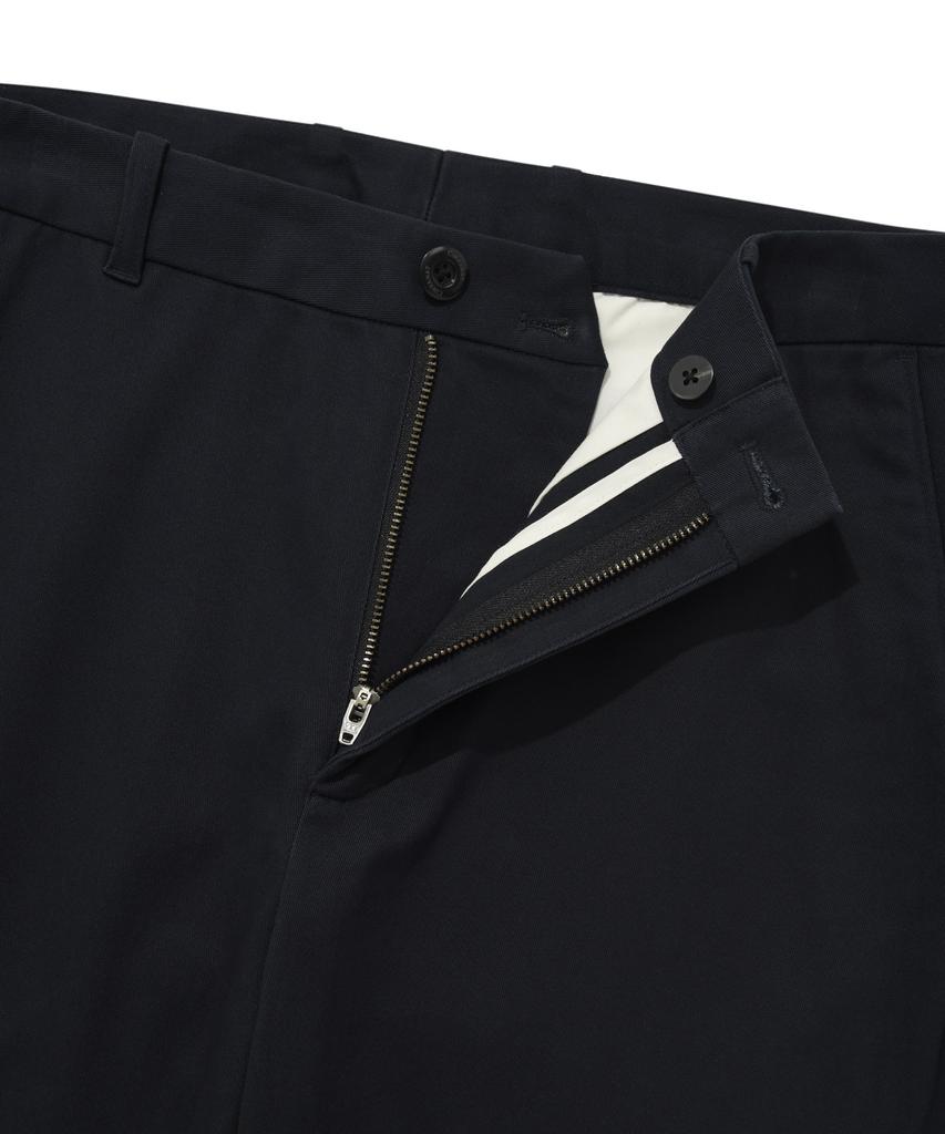 COVERNAT Chino Slim Straight Pants Navy