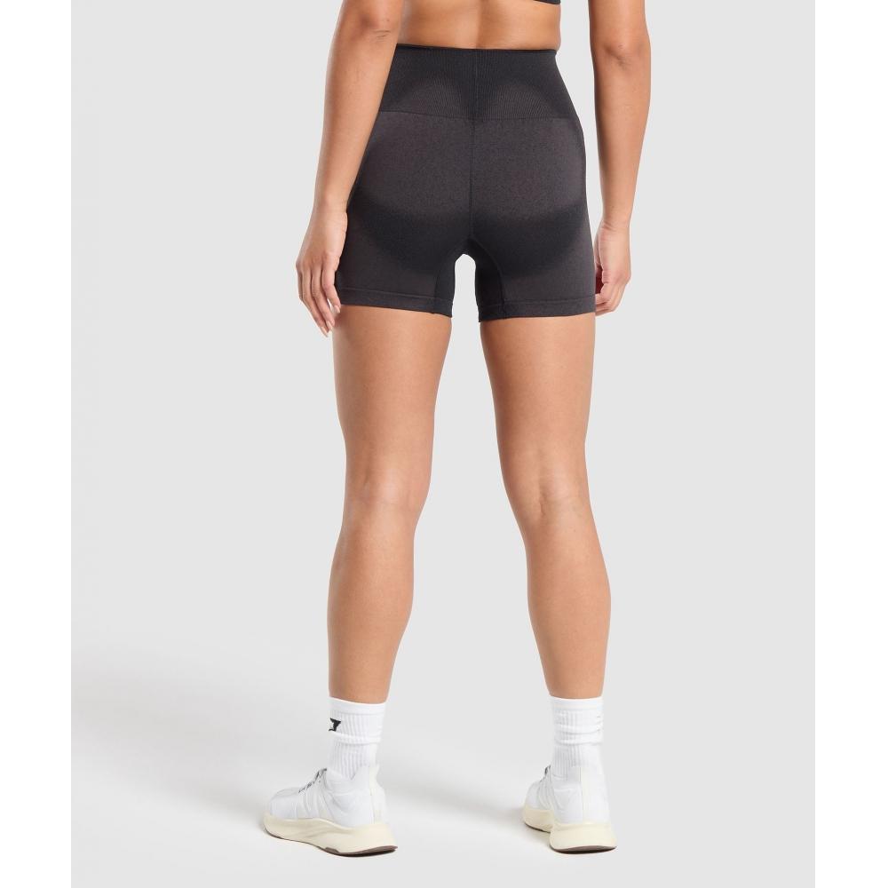 Gymshark Blur Seamless Shorts Black Asphalt Grey B9a2d Bccj