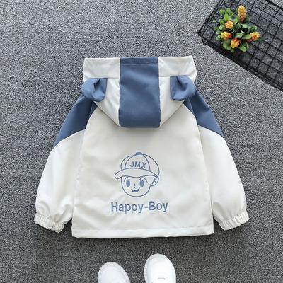 Spring Fall Outerwear for 3-10 -Year -Old Boys: Stylish and Fashionable Jackets Children's Clothing Western Style Tops Boys Girls Casual Windbreaker