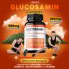Glucosamine Chondroitin Complex, Containing Hyaluronic Acid Extract, Supports Joint Health, Suitable for Adults.