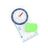 Survival Compasses with Ruler Scale Hiking Boatings Orienteering Camping Compasses Map Ruler Magnifier for Map Reading